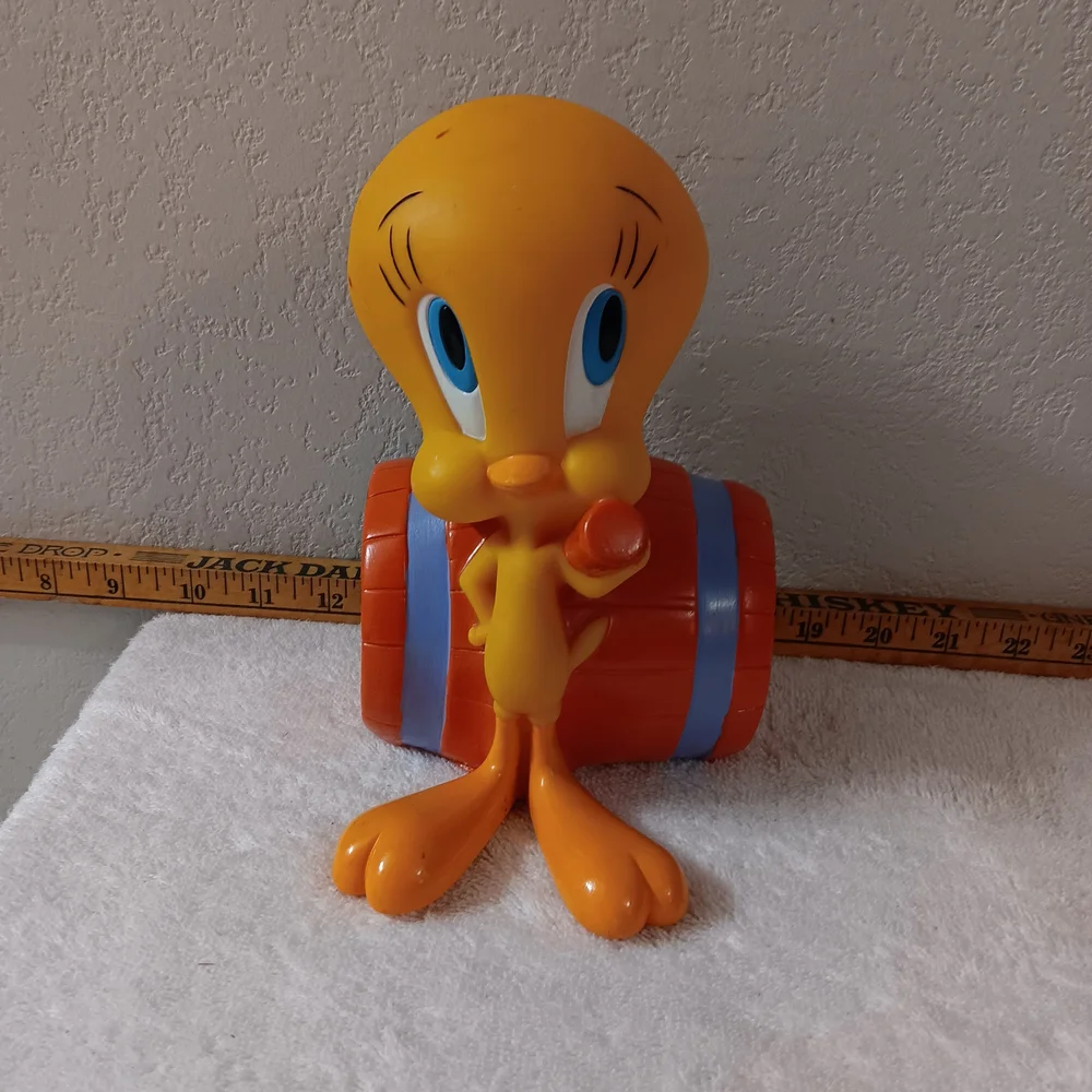 Orange and Blue Bird Toy